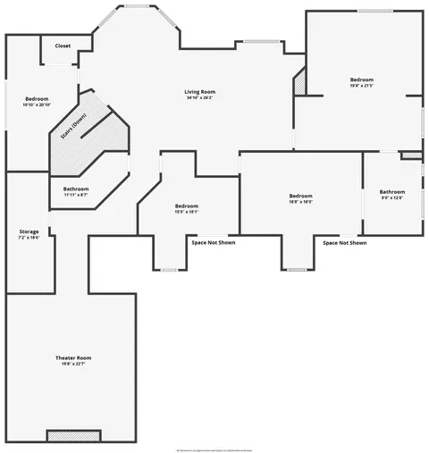 Floorplan - 6881 Sagittarius Dr, Placerville, CA 95667 photo 1 of 3