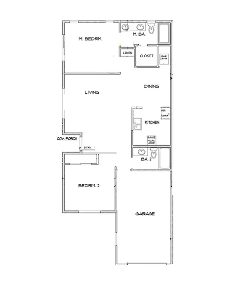 Floorplan - 2637 Commons Pl, Auburn, CA 95603 photo 1 of 1