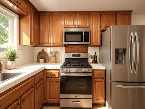 Kitchen - 3712 E Orangeburg Ave, Modesto, CA 95355 photo 5 of 7