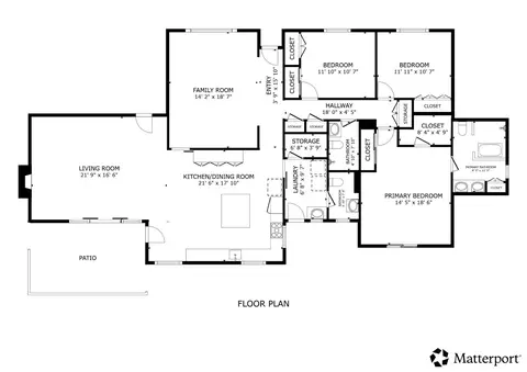 Floorplan - 6164 E Morada Ln, Stockton, CA 95212 photo 1 of 1