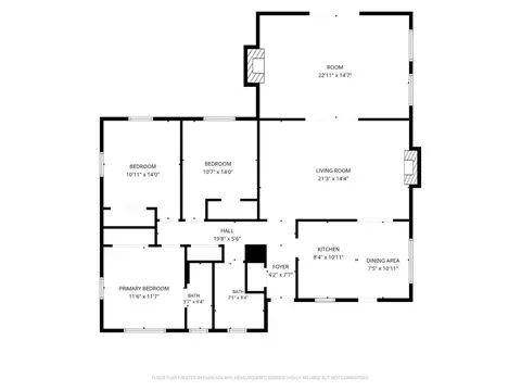 Floorplan - 1709 Barbara Way, Modesto, CA 95350 photo 1 of 1