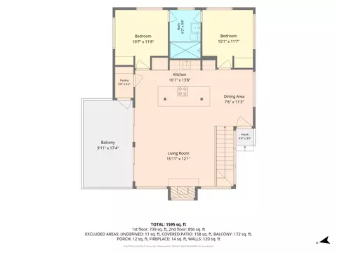 Floorplan - 2321 Cheyenne Way, Arnold, CA 95223 photo 5 of 9