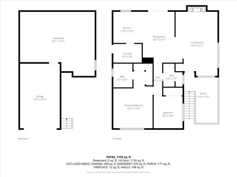 Floorplan - 2939 Letitia Ave, Placerville, CA 95667 photo 1 of 1