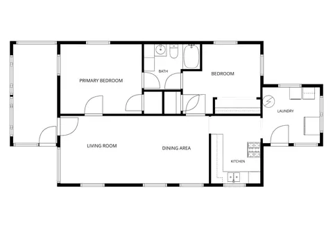 Floorplan - 2266 Mulberry, Sutter, CA 95982 photo 1 of 1