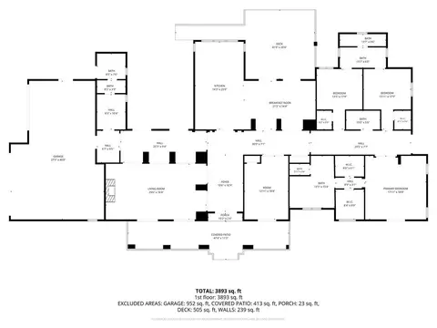 Floorplan - 4580 Lake Forest Dr, Loomis, CA 95650 photo 1 of 1