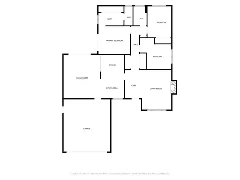 Floorplan - 5112 Kovanda Ave, Carmichael, CA 95608 photo 2 of 2