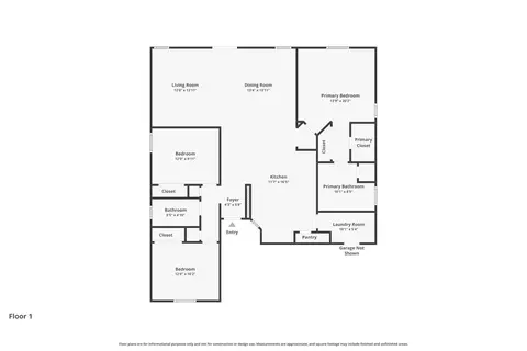 Floorplan - 4561 Excelsior Rd, Mather, CA 95655 photo 1 of 1
