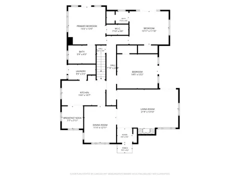 Floorplan - 1015 College Ave, Modesto, CA 95350 photo 2 of 4