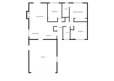 Floorplan - 6031 Remington Ave, Carmichael, CA 95608 photo 1 of 1