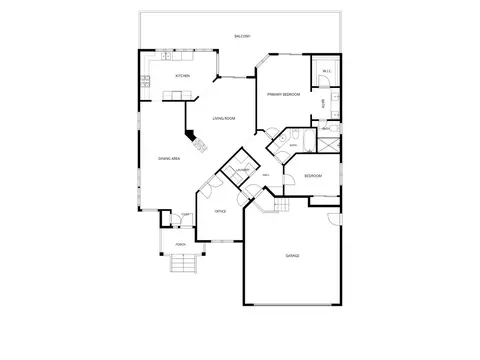 Floorplan - 17899 Norlene Way, Grass Valley, CA 95949 photo 1 of 1