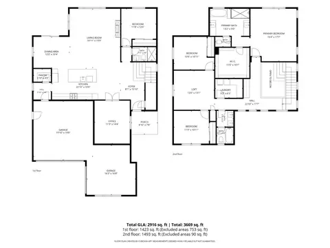 Floorplan - 3441 Hidden Ranch Loop, Rocklin, CA 95765 photo 1 of 1