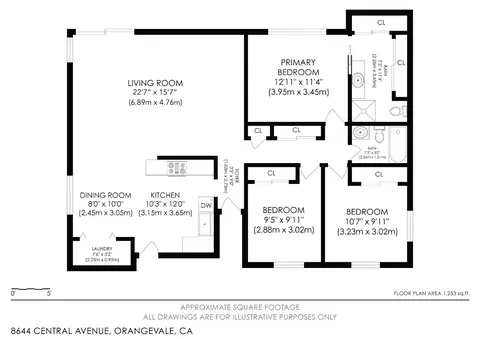 Floorplan - 8644 Central Ave, Orangevale, CA 95662 photo 1 of 1
