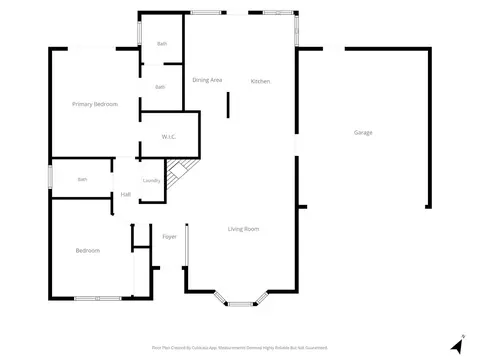 Floorplan - 3858 Olivebranch Ln, Carmichael, CA 95608 photo 1 of 1