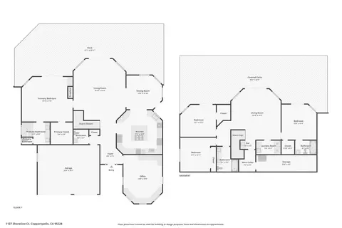 Floorplan - 1137 Shoreline Ct, Copperopolis, CA 95228 photo 1 of 1