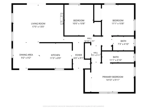 Floorplan - 242 Martha St, Manteca, CA 95337 photo 1 of 1