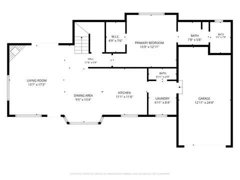 Floorplan - 119 Meadowview Ct, Arnold, CA 95223 photo 3 of 6