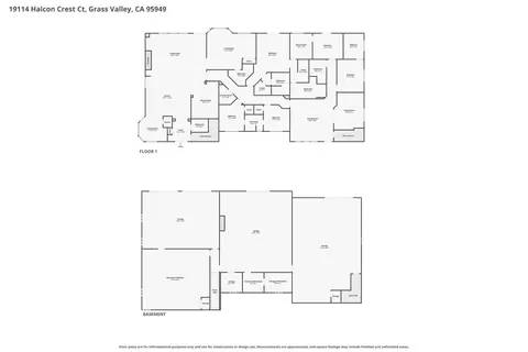 Floorplan - 19114 Halcon Crest Ct, Grass Valley, CA 95949 photo 1 of 1
