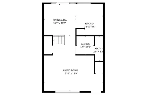 Floorplan - 5127 Gibbons Dr, Carmichael, CA 95608 photo 1 of 3