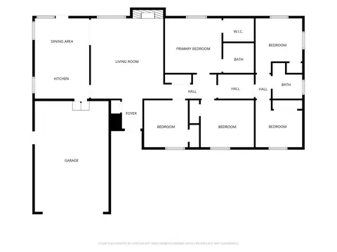 Floorplan - 6363 Templeton Dr, Carmichael, CA 95608 photo 1 of 1