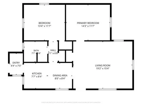 Floorplan - 705 Badgley Dr, Modesto, CA 95350 photo 1 of 1