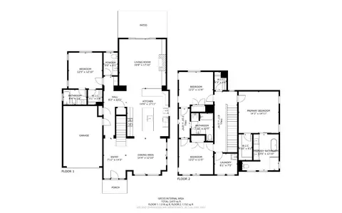 Floorplan - 3705 Mackenzie Ln, Carmichael, CA 95608 photo 3 of 3