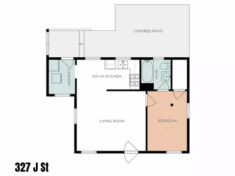 Floorplan - 327 J St, Davis, CA 95616 photo 1 of 1