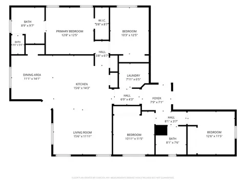 Floorplan - 897 Gunnison Dr, Madera, CA 93638 photo 2 of 2