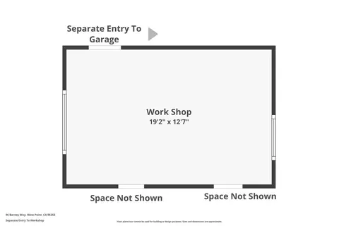Floorplan - 96 Barney Way, West Point, CA 95255 photo 3 of 4