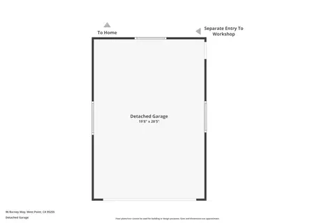 Floorplan - 96 Barney Way, West Point, CA 95255 photo 4 of 4