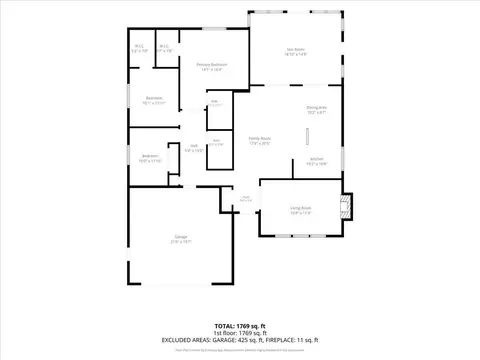 Floorplan - 5545 Arcadia Ave, Loomis, CA 95650 photo 1 of 1