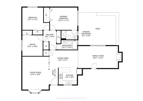 Floorplan - 406 Anza Ave, Davis, CA 95616 photo 1 of 1