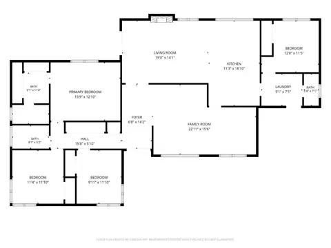 Floorplan - 975 Sand Bar Cir, Carmichael, CA 95608 photo 1 of 1