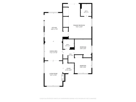 Floorplan - 421 Laurel Ave, Modesto, CA 95351 photo 1 of 1