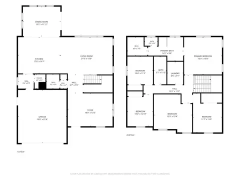 Floorplan - 2641 Hickory Ln, Lodi, CA 95242 photo 2 of 3