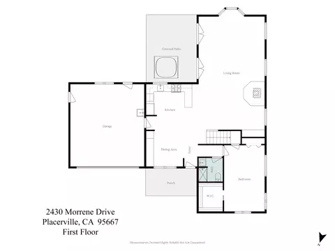 Floorplan - 2430 Morrene Dr, Placerville, CA 95667 photo 2 of 3