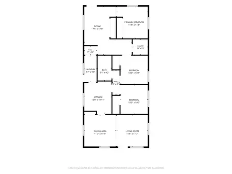 Floorplan - 537 Melrose St, Modesto, CA 95354 photo 1 of 1
