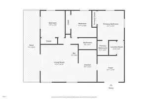 Floorplan - 57 Anita St, Jackson, CA 95642 photo 1 of 1