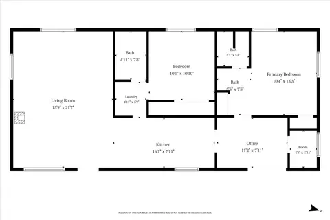 Floorplan - 281 Glenbrook Dr, Grass Valley, CA 95945 photo 1 of 1
