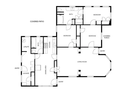 Floorplan - 490 E Main, Grass Valley, CA 95945 photo 1 of 1
