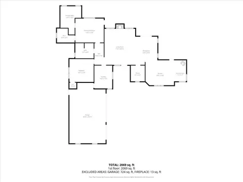 Floorplan - 7410 White Oak Dr, Placerville, CA 95667 photo 1 of 1