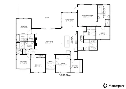 Floorplan - 16464 Fox Rd, Lodi, CA 95240 photo 1 of 1