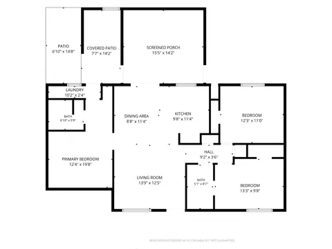 Floorplan - 613 Summit Ct, Modesto, CA 95357 photo 1 of 2