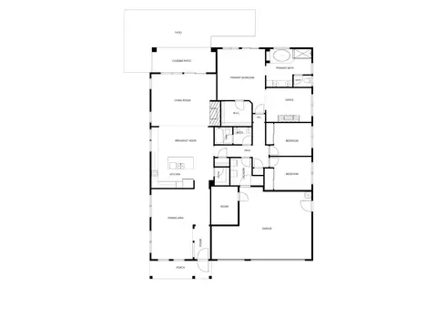 Floorplan - 4045 Huston Way, Olivehurst, CA 95961 photo 1 of 1
