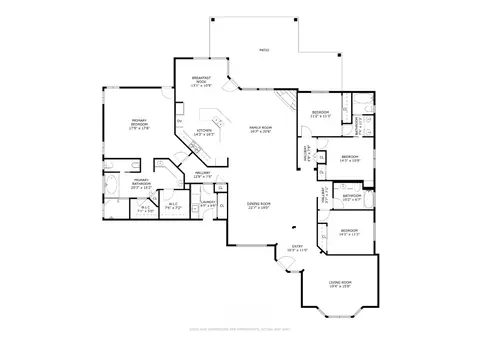 Floorplan - 950 Chisholm Trl, Galt, CA 95632 photo 1 of 1