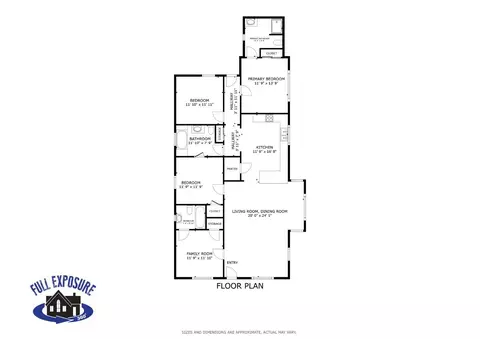 Floorplan - 125 S I St, Madera, CA 93637 photo 2 of 2