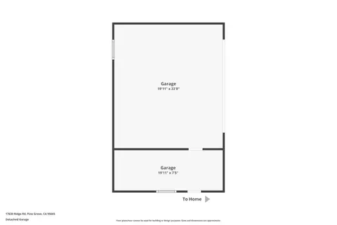 Floorplan - 17630 Ridge Rd, Pine Grove, CA 95665 photo 2 of 3