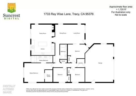 Floorplan - 1733 Ray Wise Ln, Tracy, CA 95376 photo 1 of 1