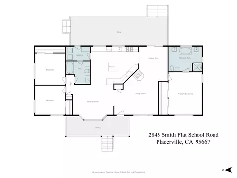 Floorplan - 2843 Smith Flat School Rd, Placerville, CA 95667 photo 1 of 1