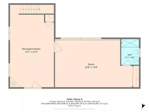 Floorplan - 1859 Michele Way, Arnold, CA 95223 photo 1 of 8