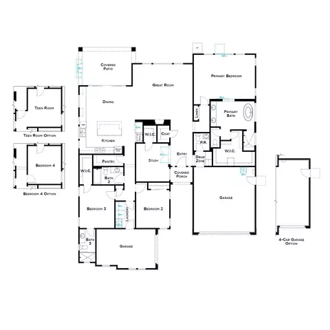 Floorplan - 1332 Bear Creek Dr, Rocklin, CA 95765 photo 1 of 1